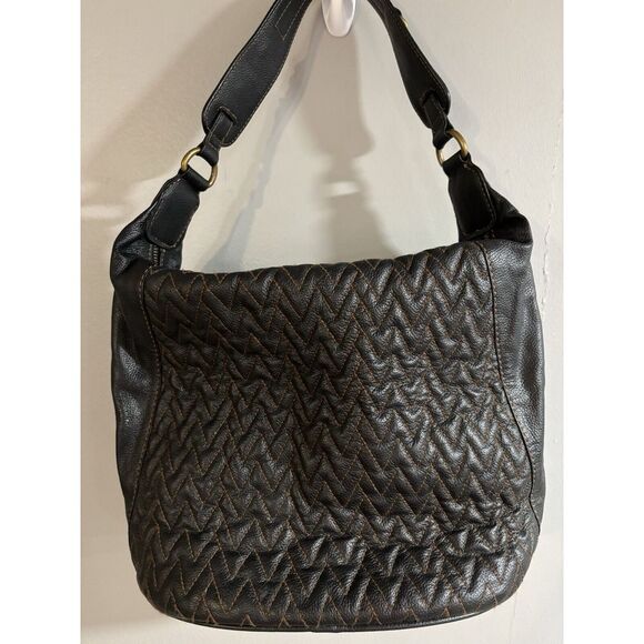 Wilsons Leather Purse Black‎ Hobo Bag - Picture 7 of 15